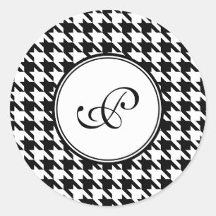 Stickers Monogramme Houndstooth