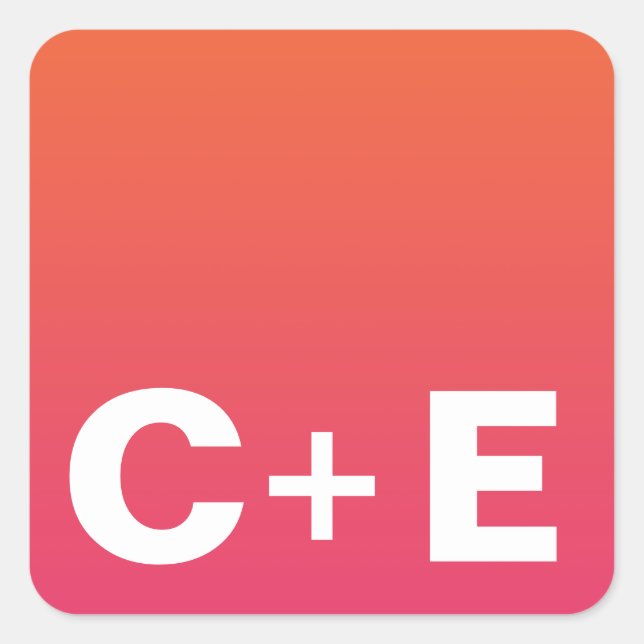 Stickers Monogrammes (Devant)