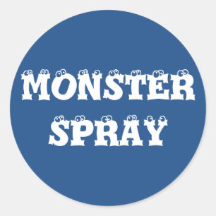 Stickers "Monster Spray"