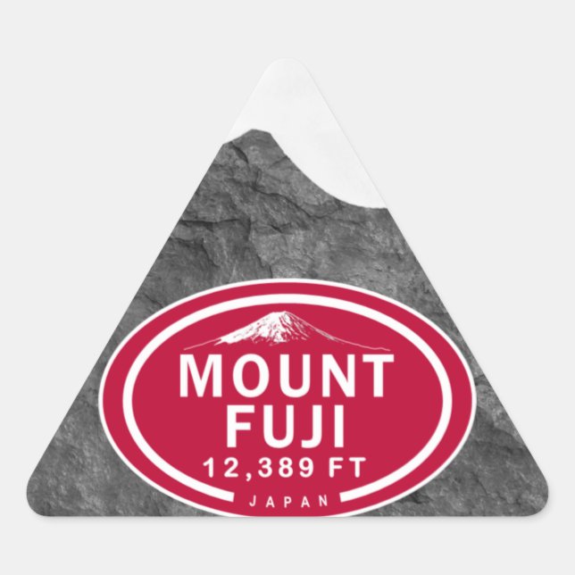 Stickers Mont Fuji 389 FT Japon (Devant)