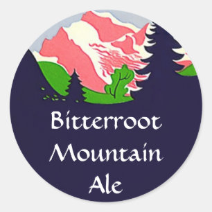 STICKERS Mountain Homebrew Étiquetage Sticker weis