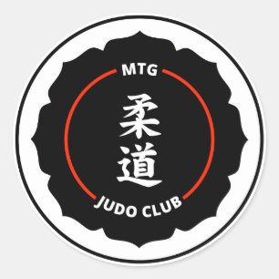 Stickers MTG Judo Club (6 pack)