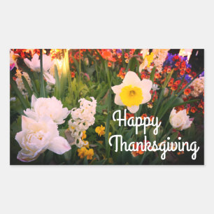 Stickers N° 1-1 bon thanksgiving Fleurs de ressort