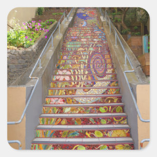 Stickers N° 1 des marches du jardin caché de San F