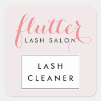 Stickers Nettoyeur à cils Simplement rose Lash Sal