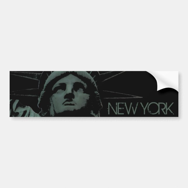 Stickers New York Bumper Statue of Liberty Sticker (Devant)