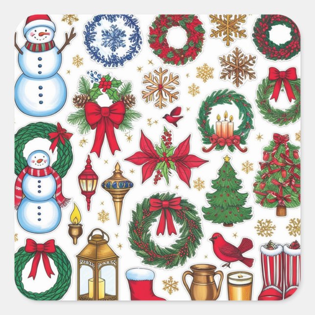 stickers noel (Devant)