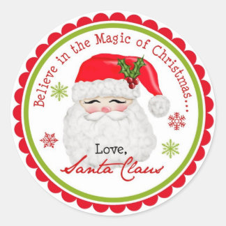 Stickers Noël du Père Noël
