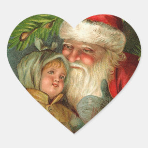 Stickers Noël Père Noël allemand