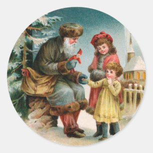 Stickers Noël Père Noël allemand
