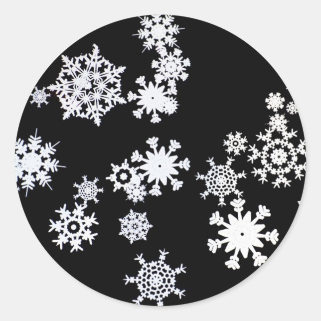 Stickers Noël Snowflakes (Devant)