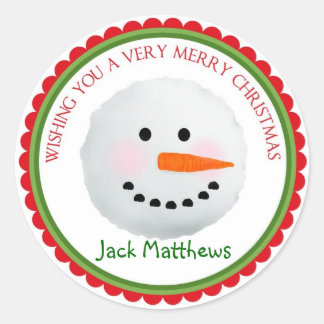 Stickers Noël Snowman