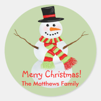 Stickers Noël Snowman