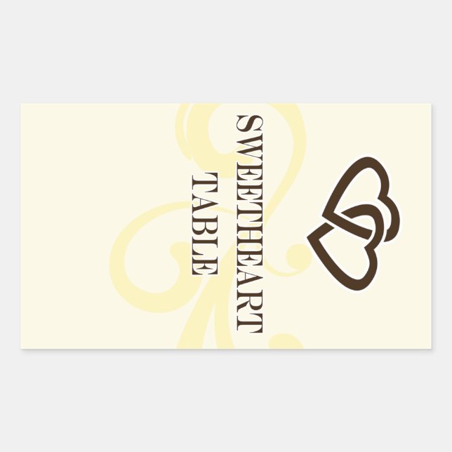 Stickers Numéro de table du Étiquette de vin (Devant)