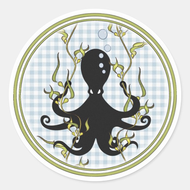 Stickers Octopus 3" (Devant)