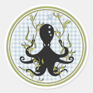 Stickers Octopus 3"