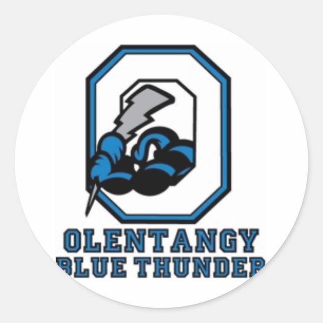 Stickers Olentangy Blue Thunder (Devant)