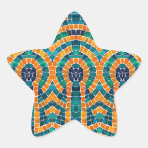 Stickers OR ICONS MOSAIC Star