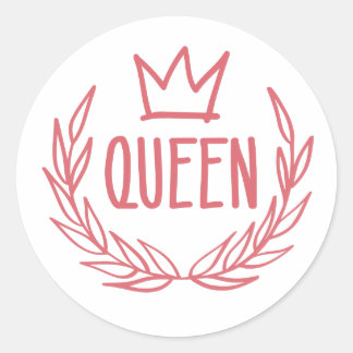 Stickers Ordinateur portable Queen Crown