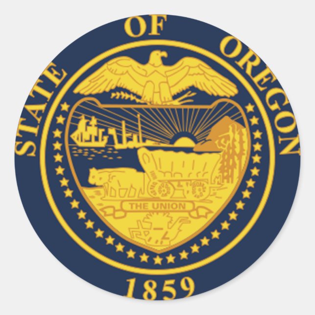 Stickers Oregon State Seal (Devant)