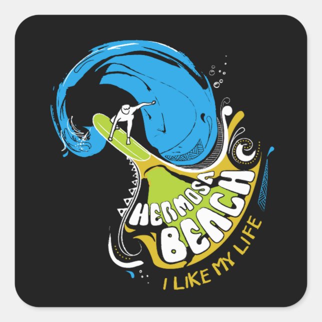 stickers originaux "J'aime MA vie" (Devant)