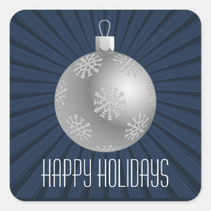 Stickers ornementaux Starburst Stripes, Bleu foncé