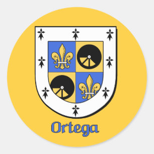 Stickers Ortega Family Shield