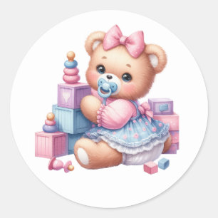 Stickers Ours en peluche mignon