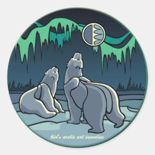 Stickers Ours Polaire Stickers Art Faune