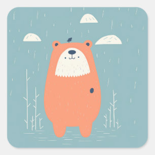 Stickers Ours Snuggy
