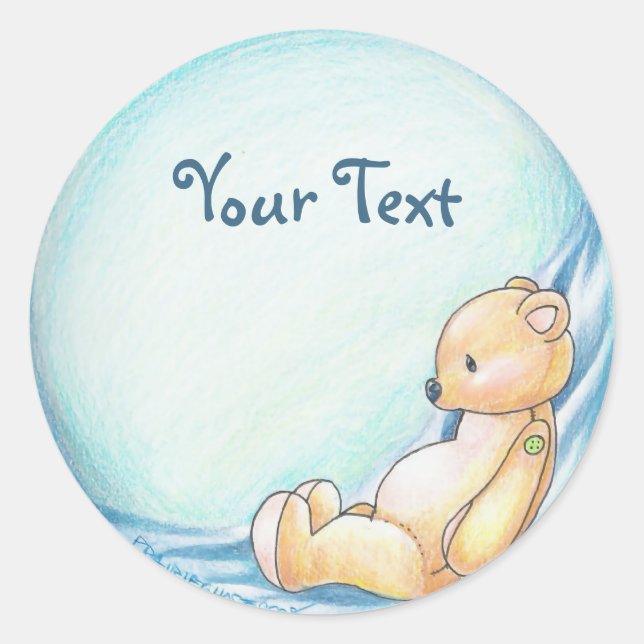 Stickers Ours Teddy (Devant)