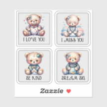 Stickers Ours Teddy