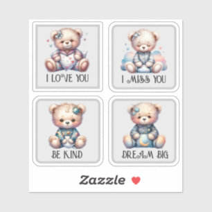 Stickers Ours Teddy