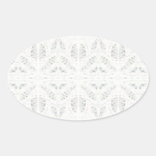 Stickers Ovaux BATTENBURG LACE