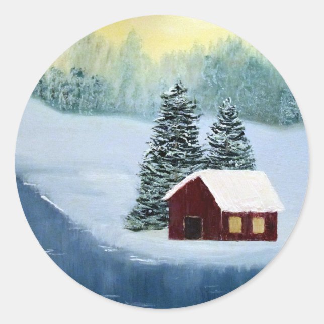 Stickers Paix d'hiver (Devant)