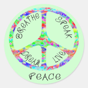 Stickers Paix en direct