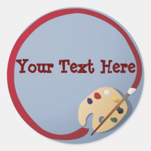 Stickers Palette Artiste