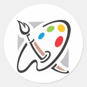 Stickers Palette Peintres