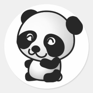 Stickers Panda Cute (20 pack)