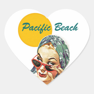 Stickers Papeterie Pour Notes De Voyage Lady Retro