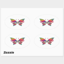 Stickers Papillon