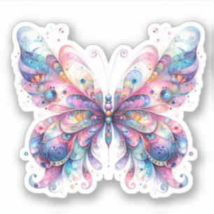 Stickers Papillon Pastel