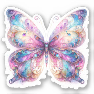 Stickers Papillon Pastel Whimsical