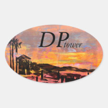 stickers pare-chocs Bubblepacific, tour Dana Point