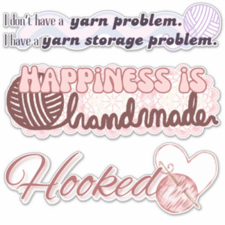 Stickers pare-chocs Crochet