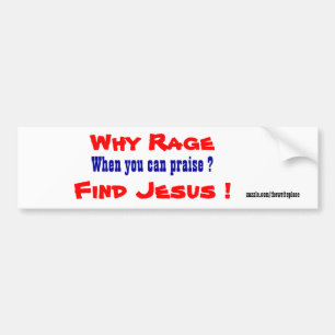 stickers pare-chocs de Jésus