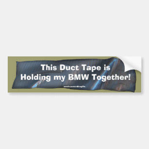 Stickers pare-chocs Duct amusant pour voitures BMW