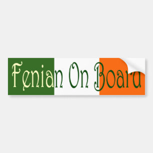Stickers pare-chocs Fenian à bord