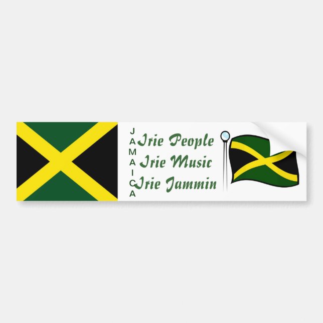 stickers pare-chocs jamaïcains (Devant)