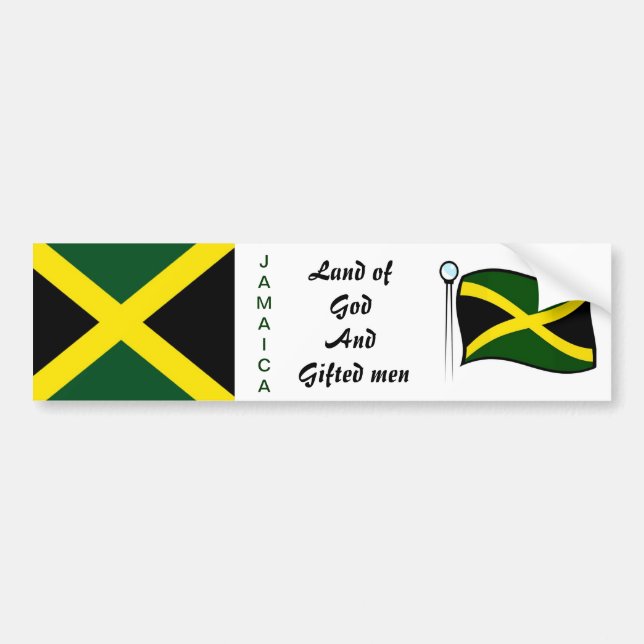 stickers pare-chocs jamaïcains (Devant)